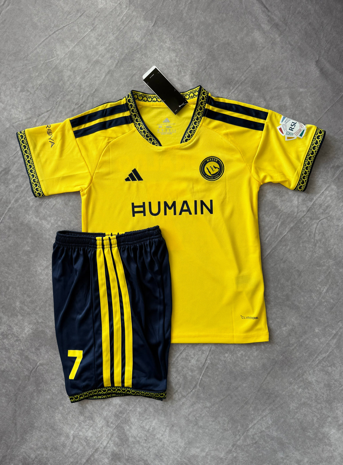 Al Nassar Home Soccer Jersey Set Ronaldo 7