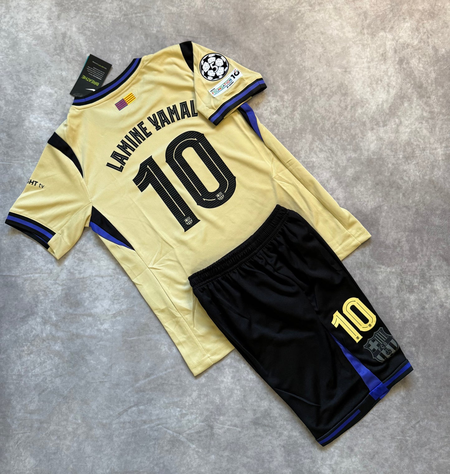 Barcelona Fc Away 2026 Yamal 10 kids set