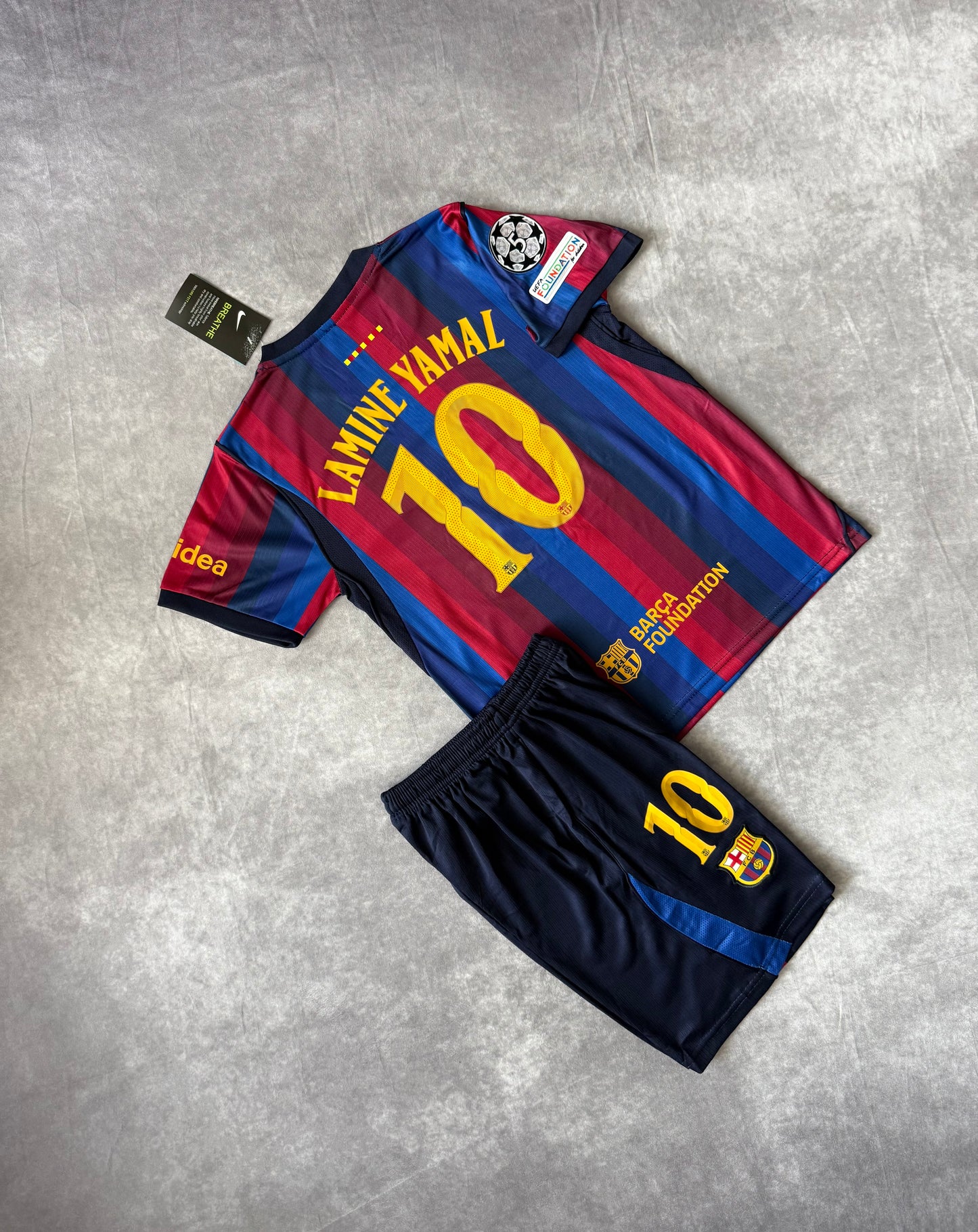 Barcelona Home Set Kids 2026 Yamal 10