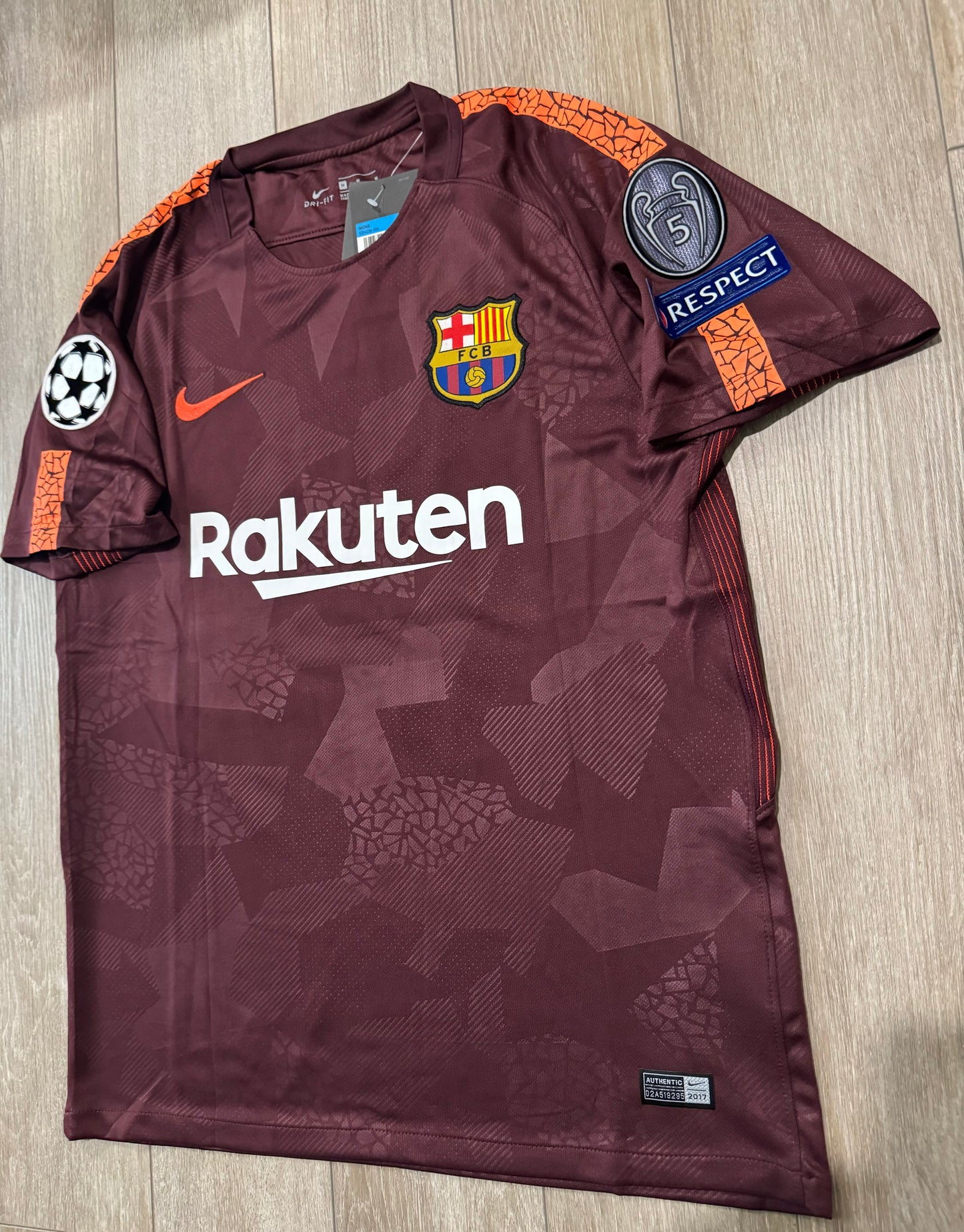 Barcelona Away 2018 Messi 10