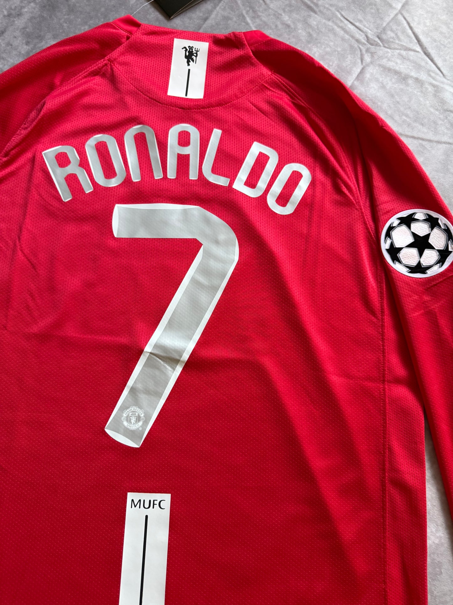 Manchester United Champions League Final 2008 Ronaldo 7