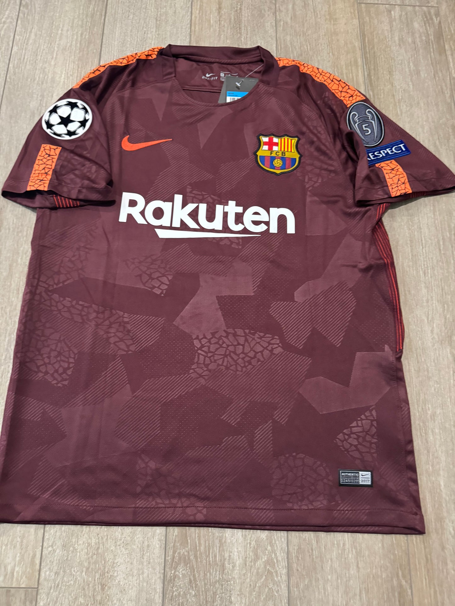 Barcelona Away 2018 Messi 10