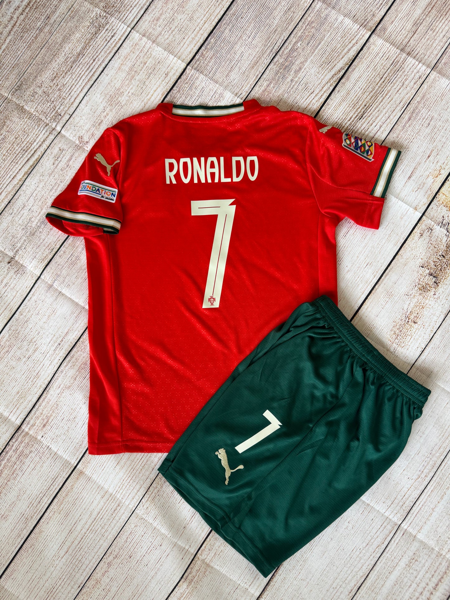 Portugal 2025 Ronaldo 7 kids set