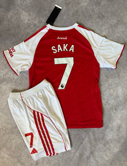 Arsenal 2025 Saka 7 Kids set