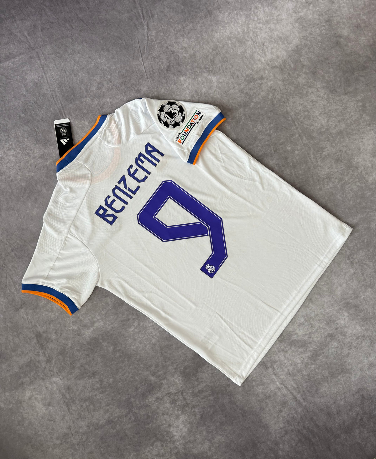 Real Madrid Home Champions League Final 2022 Benzema 9