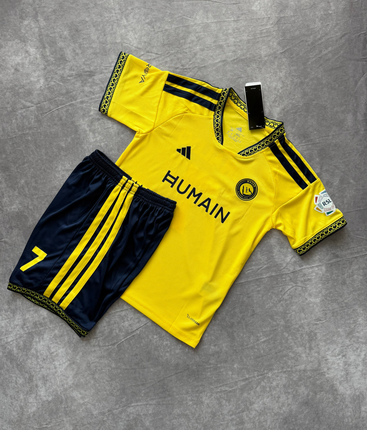 Al Nassar Home Soccer Jersey Set Ronaldo 7