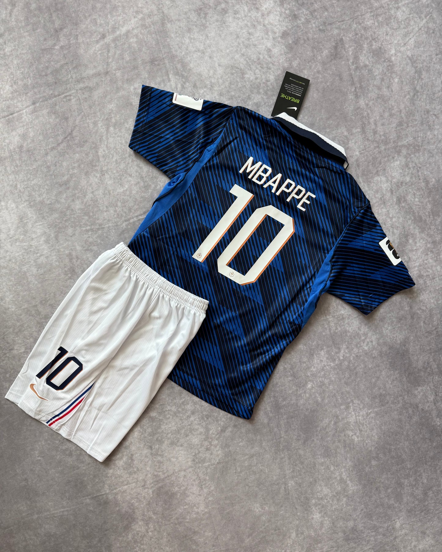 France Home Soccer Set  Kids 2026 Mbappe 10