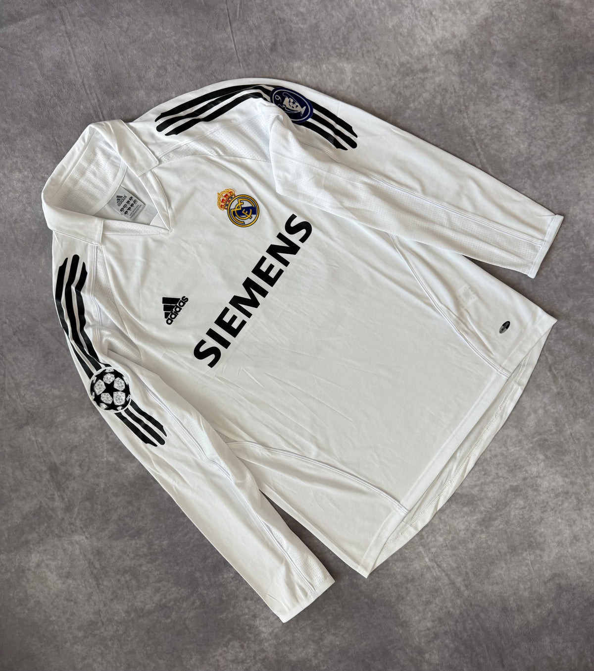 Real Madrid Home Retro Champions League Beckham 23
