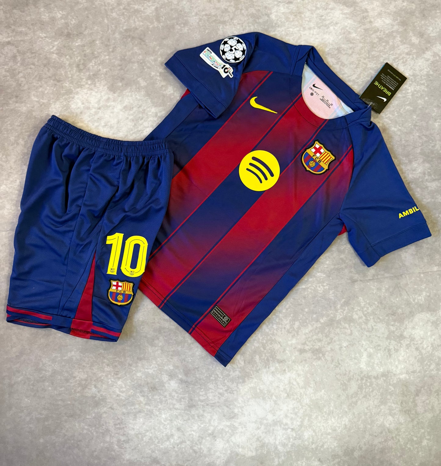Barcelona FC Home 2026 Yamal 10 kids set