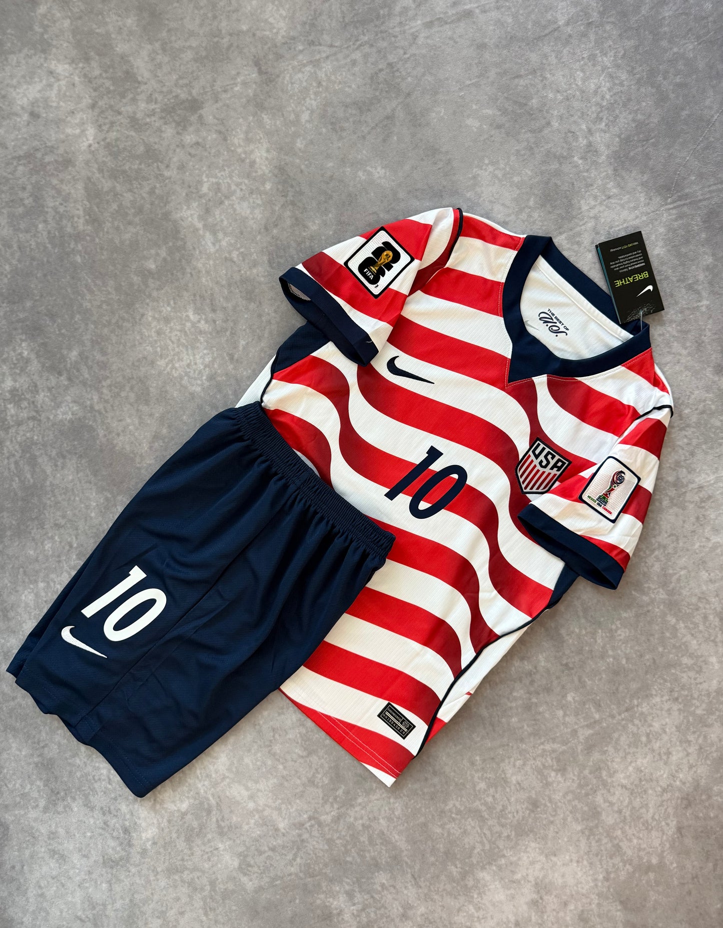 USA National Team Soccer set Kids 2026 Pulisic 10