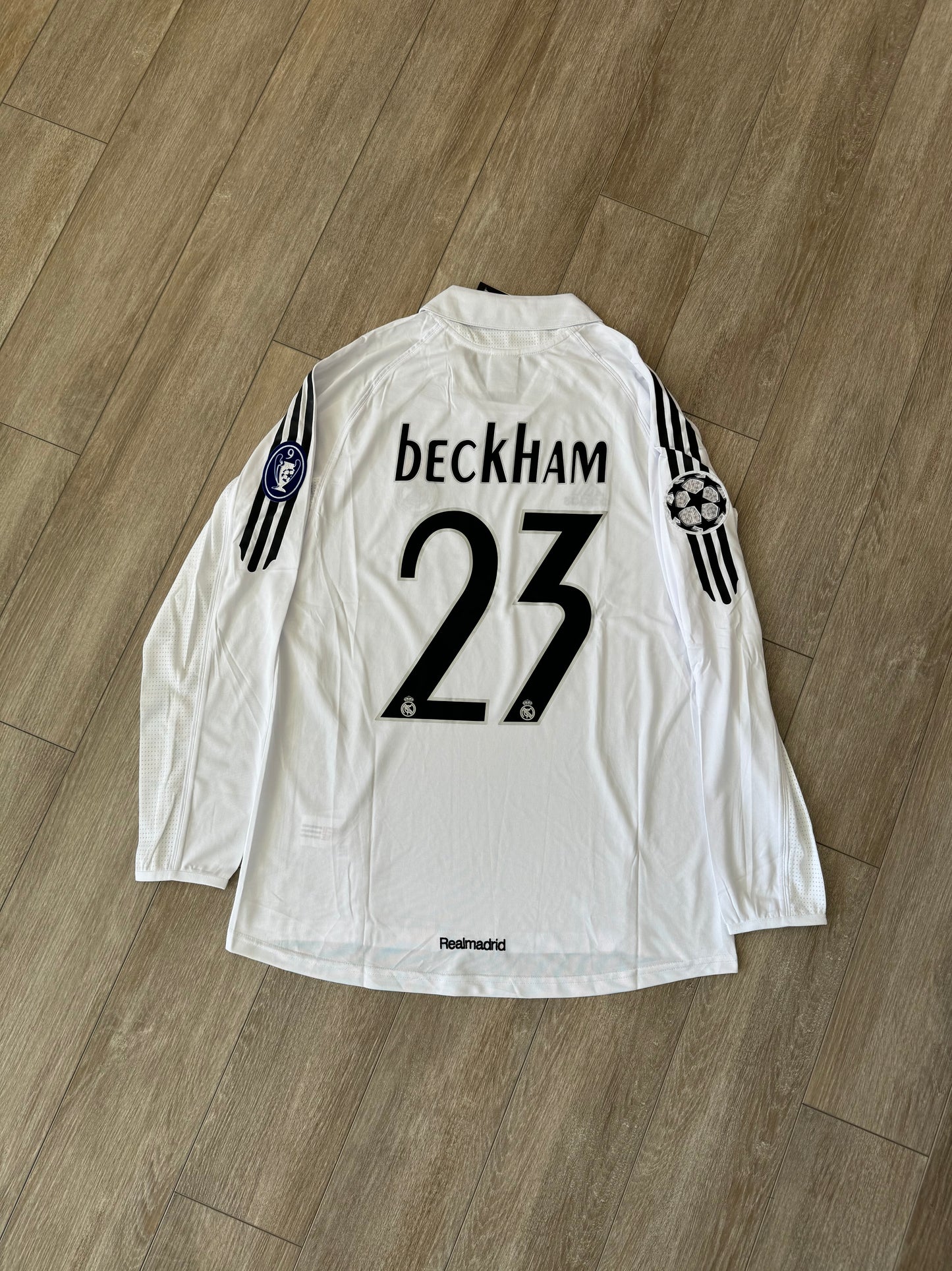 Real Madrid Retro Champions League Beckham 23