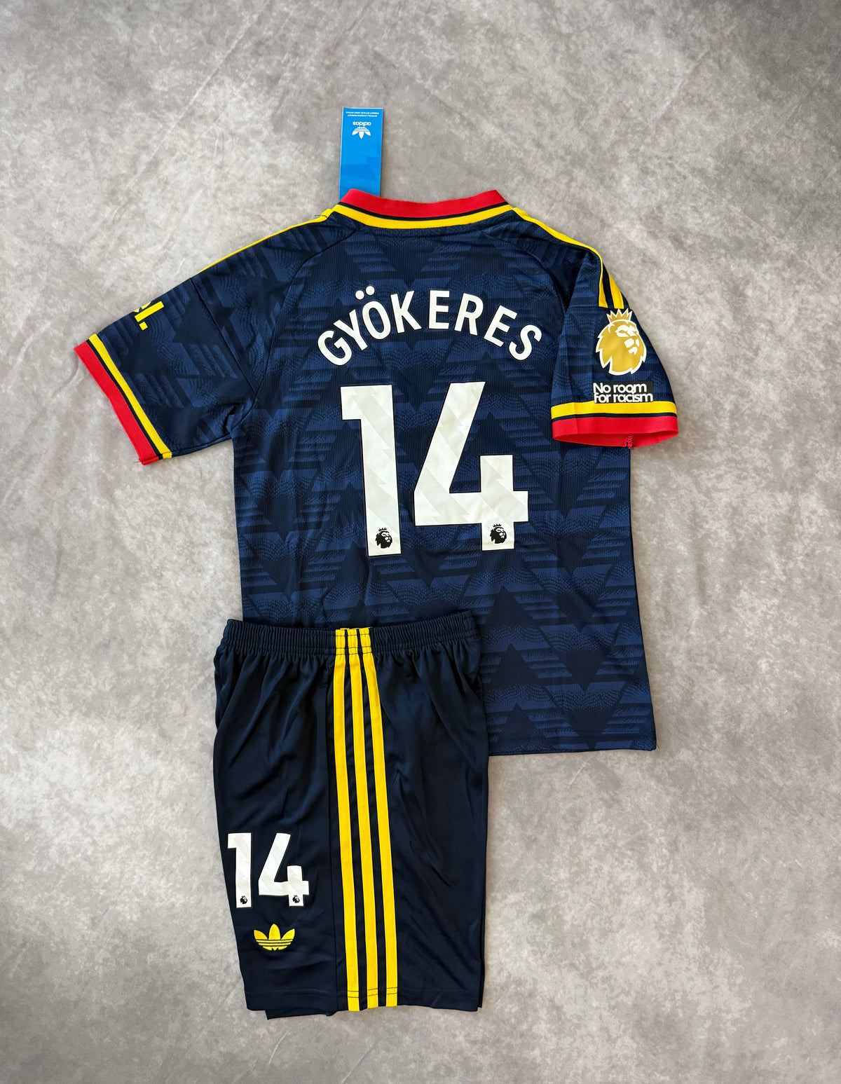 Arsenal Away 2026 Kids Set Kids Gyokeres 14