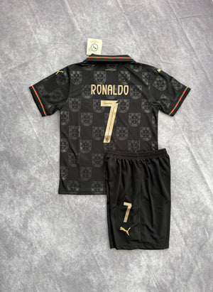 Portugal Away Soccer set Kids Ronaldo 7