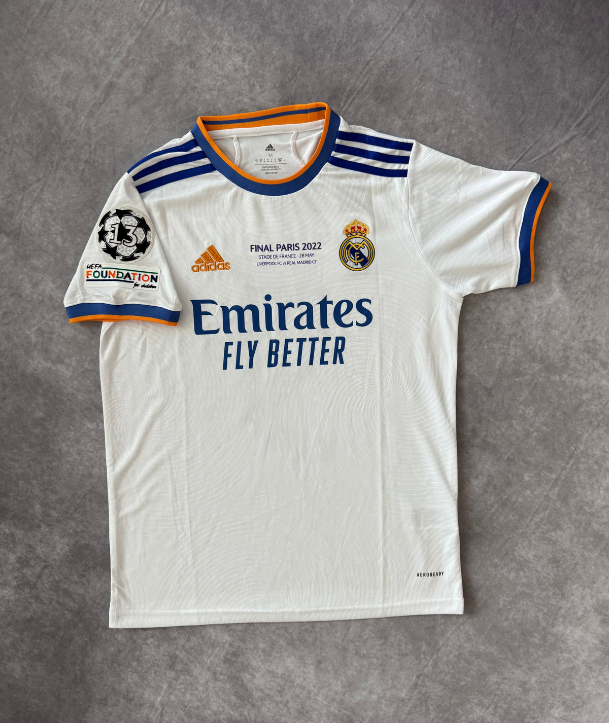 Real Madrid Home Champions League Final 2022 Benzema 9