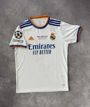 Real Madrid Home Champions League Final 2022 Benzema 9