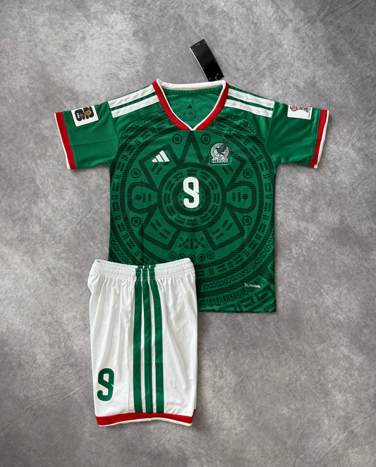 Mexico Home Soccer Set Kids 2026 Raúl 2026
