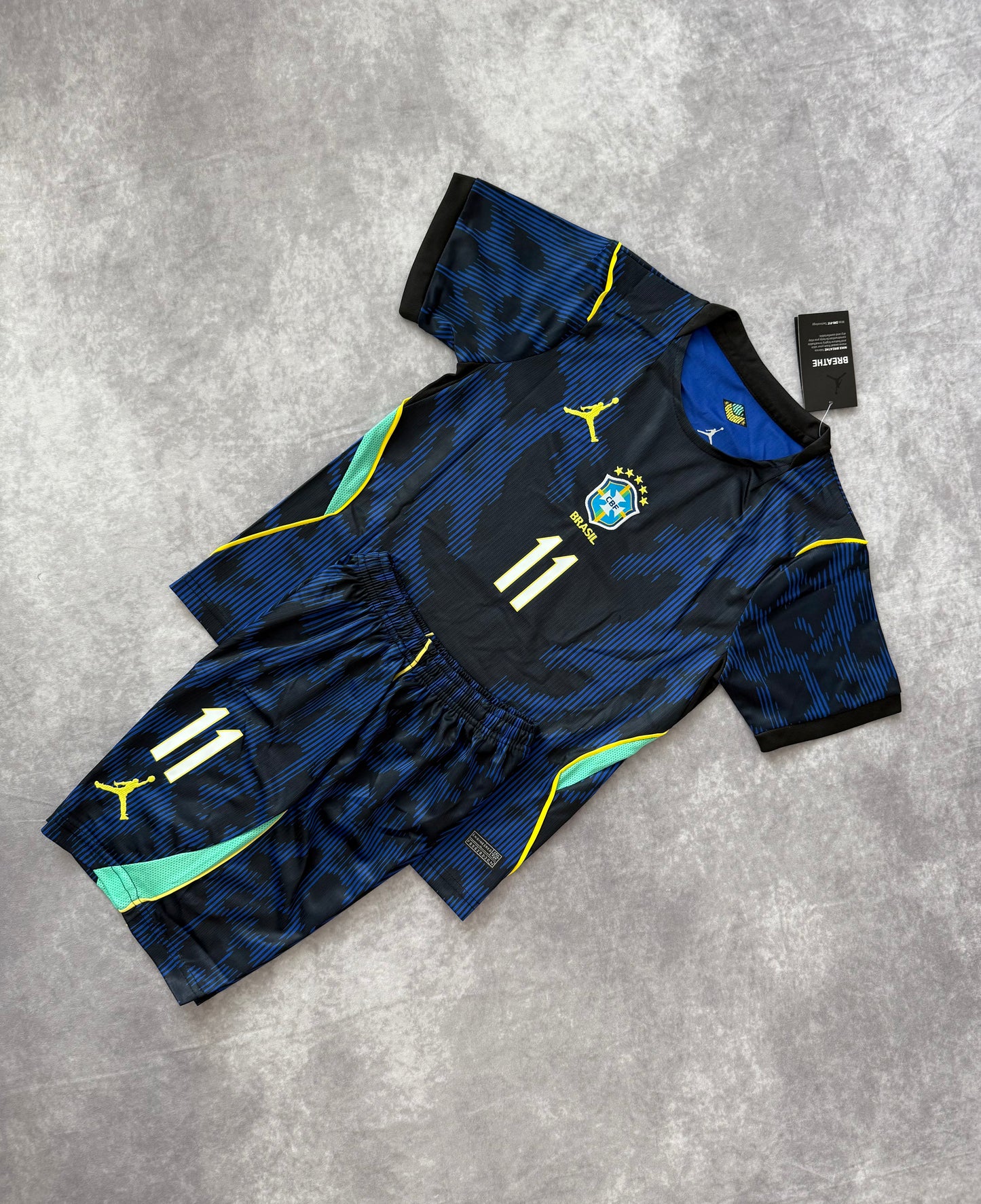 Brazil Away Soccer set 2026 Rapinha 11